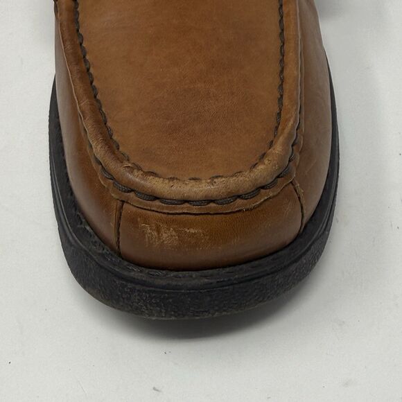 Rockport XCS Chukka Boots Mens 11 M Brown Leather Cross Strap High Ankle Lace Up main image 5